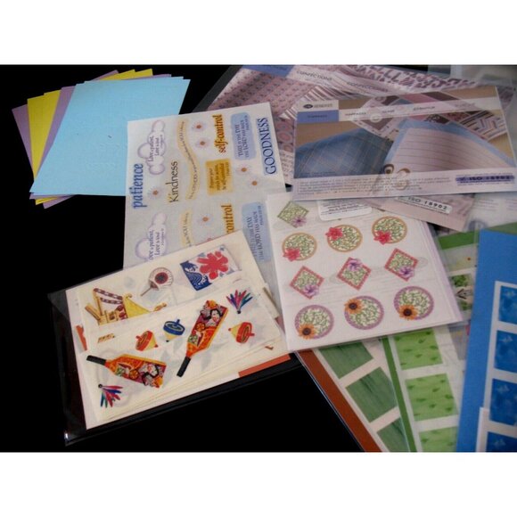 Lot of Wedding BLISS Stickers, Shortcuts Neutrals, New Year's, Celebration& Abc - Picture 5 of 14